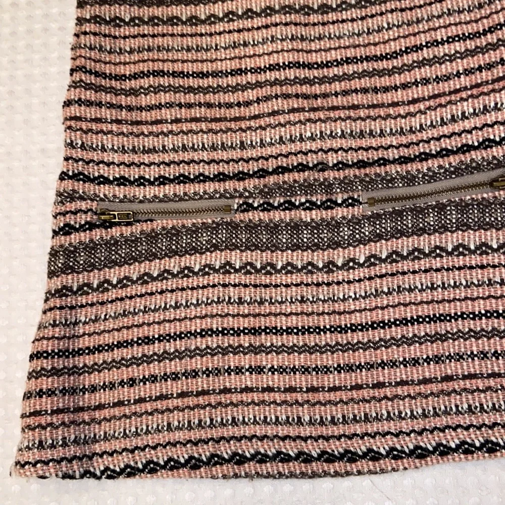 GENUINE KIDS by OSH KOSH Size 3T Girls Tweed Jumper Dress Pink Gray